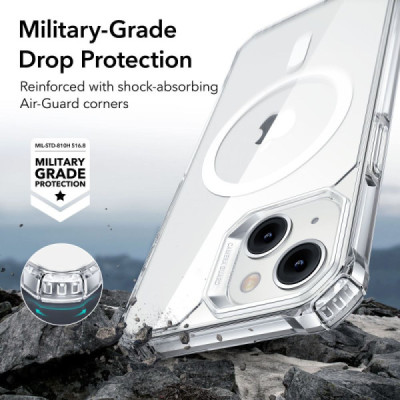 Husa pentru iPhone 14 Plus - ESR Air Armor HaloLock - Clear - 5
