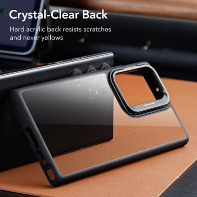 Husa pentru Samsung Galaxy S23 Ultra - ESR Classic Kickstand - Clear Black - 5