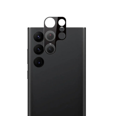 Folie pentru Samsung Galaxy S23 Ultra - Lito S+ Camera Glass Protector - Black - 1