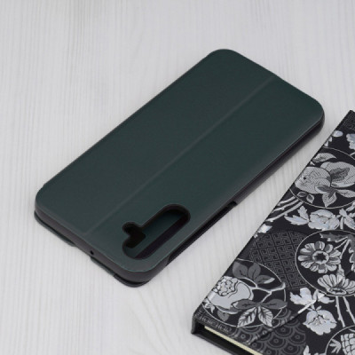 Husa pentru Samsung Galaxy A24 - Techsuit eFold Series - Dark Green - 2