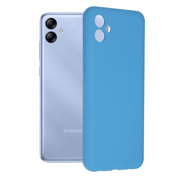 Husa pentru Samsung Galaxy A04e - Techsuit Soft Edge Silicone - Denim Blue