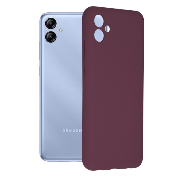 Husa pentru Samsung Galaxy A04e - Techsuit Soft Edge Silicone - Plum Violet