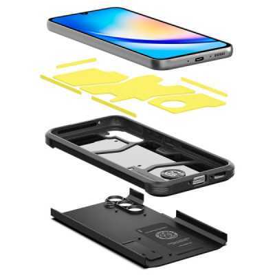 Husa pentru Samsung Galaxy A34 5G - Spigen Tough Armor - Black - 7