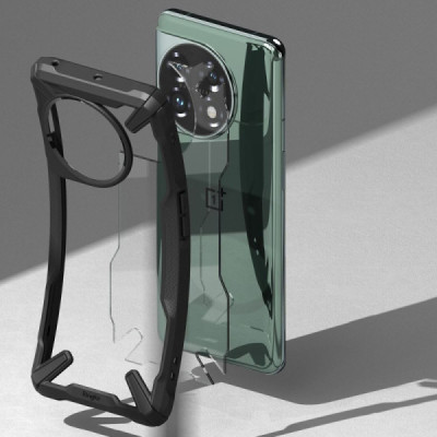 Husa pentru OnePlus 11 - Ringke Fusion X - Black - 4