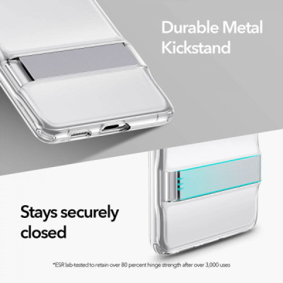 Husa pentru Samsung Galaxy S21 Plus 5G - ESR Air Shield Boost Kickstand - Clear - 4