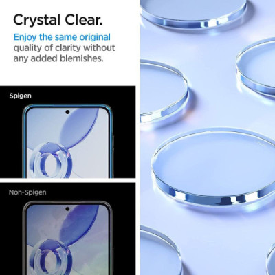 Folie pentru Samsung Galaxy A54 (set 2) - Spigen Glas.tR Align Master - Clear - 5