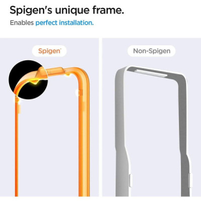 Folie pentru Samsung Galaxy A54 (set 2) - Spigen Glas.tR Align Master - Clear - 7