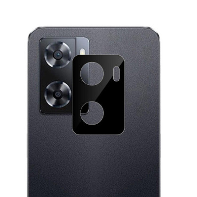 Folie Camera pentru Oppo A57 4G / A57s / OnePlus Nord N20 SE - Techsuit Full Camera Glass - Black - 5