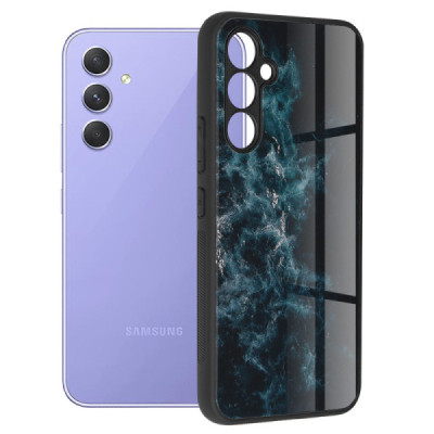 Husa pentru Samsung Galaxy A54 - Techsuit Glaze Series - Blue Nebula - 1