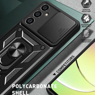 Husa pentru Samsung Galaxy S23 FE - Techsuit CamShield Series - Black - 5