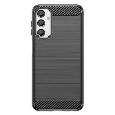 Husa pentru Samsung Galaxy A24 - Techsuit Carbon Silicone - Black - 4