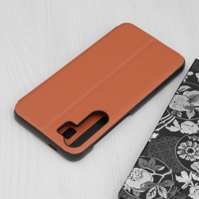 Husa pentru Samsung Galaxy S23 FE - Techsuit eFold Series - Orange - 2