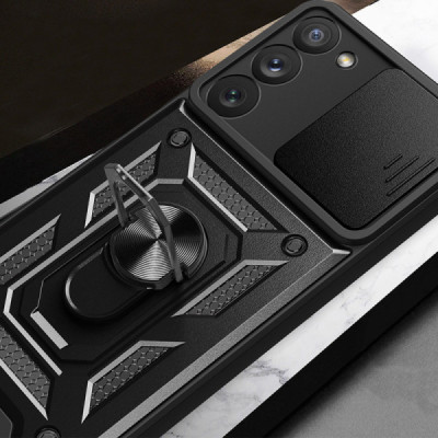 Husa pentru Samsung Galaxy S23 - Techsuit CamShield Series - Black - 7