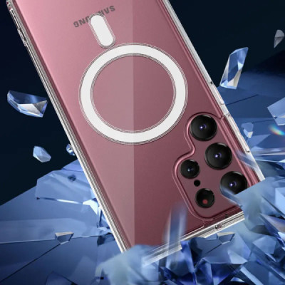 Husa pentru Samsung Galaxy S23 Ultra - Techsuit MagSafe Pro - Nude Pink - 5