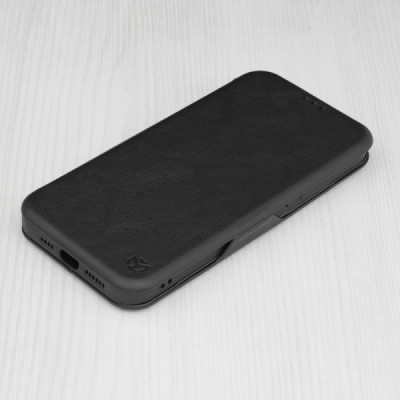 Husa pentru iPhone 12 Pro Max Techsuit Safe Wallet Plus, Black - 5