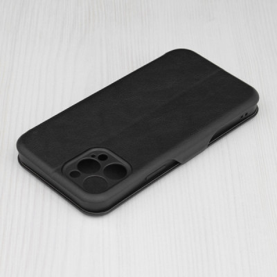 Husa pentru iPhone 12 Pro Max Techsuit Safe Wallet Plus, Black - 6