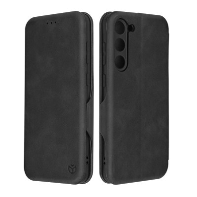 Husa pentru Samsung Galaxy S23 Plus Techsuit Safe Wallet Plus, Black - 1