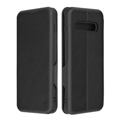 Husa pentru Samsung Galaxy S10 Plus Techsuit Safe Wallet Plus, Black - 1