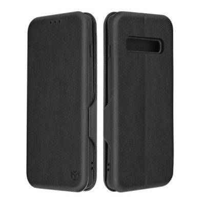 Husa pentru Samsung Galaxy S10 Techsuit Safe Wallet Plus, Black - 1