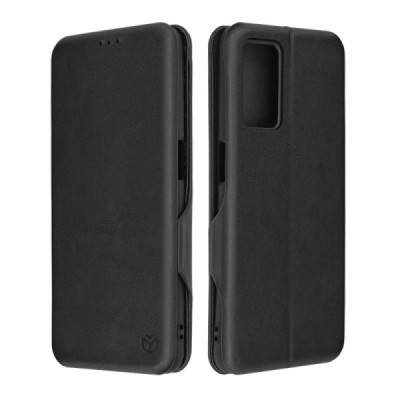 Husa pentru  Oppo A16 / A16s / A54s Techsuit Safe Wallet Plus, Black - 1