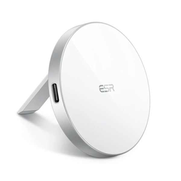 Incarcator Wireless Compatibil MagSafe cu Suport - ESR HaloLock - White