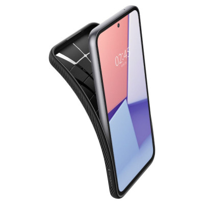 Husa pentru Samsung Galaxy S23 FE - Spigen Liquid Air - Matte Black - 7
