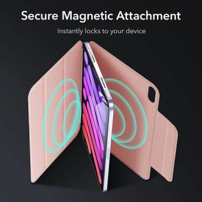 Husa pentru iPad mini 6 (2021) - ESR Rebound Magnetic - Rose Gold - 2