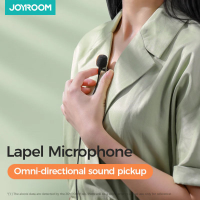 Microfon Tip Lavaliera cu Fir 2m - JoyRoom (JR-LM1) - Black - 6