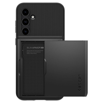 Husa pentru Samsung Galaxy S23 FE - Spigen Slim Armor CS - Black - 6