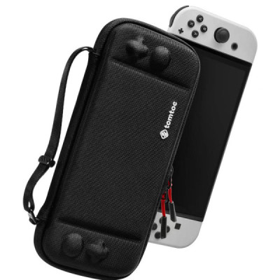 Carcasa pentru Nintendo Switch OLED - Tomtoc FancyCase Slim (G05S1D1) - Black - 1