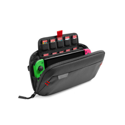 Geanta pentru Nintendo Switch,  Nintendo Switch OLED,  Nintendo Switch Lite - Tomtoc Storage Bag (G44M1D1) - Black - 6