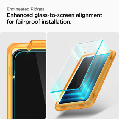 Folie pentru Samsung Galaxy S23 FE (set 2) - Spigen Glas.TR Align Master - Clear - 7
