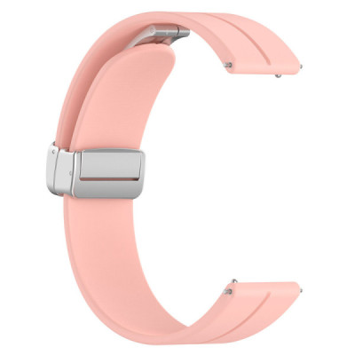 Curea pentru Samsung Galaxy Watch 4/5/Active 2, Huawei Watch GT 3 (42mm)/GT 3 Pro (43mm) - Techsuit Watchband (W011) - Pink - 1