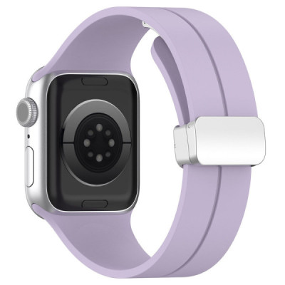 Curea pentru Apple Watch 1/2/3/4/5/6/7/8/9/SE/SE 2 (38/40/41mm) - Techsuit Watchband (W011) - Purple - 1