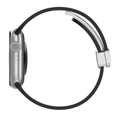 Curea pentru Apple Watch 1/2/3/4/5/6/7/8/9/SE/SE 2 (38/40/41mm) - Techsuit Watchband (W011) - Purple - 3