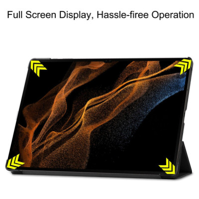 Husa pentru Samsung Galaxy Tab S8 Ultra - Techsuit FoldPro - Black - 6