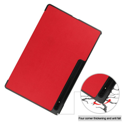 Husa pentru Samsung Galaxy Tab S8 Ultra - Techsuit FoldPro - Red - 2