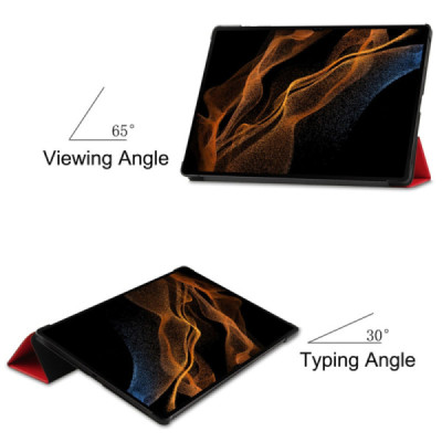 Husa pentru Samsung Galaxy Tab S8 Ultra - Techsuit FoldPro - Red - 5