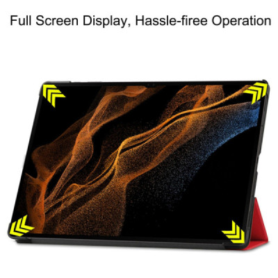 Husa pentru Samsung Galaxy Tab S8 Ultra - Techsuit FoldPro - Red - 6