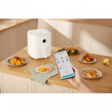 Friteuza cu aer cald Xiaomi Mi Smart Air Fryer 3.5L EU, 1500W, Termostat 40-200°C, Functii: prajire, coacere, decongelare - 6