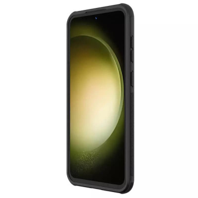 Husa pentru Samsung Galaxy S23 FE - Nillkin Super Frosted Shield Pro - Black - 4