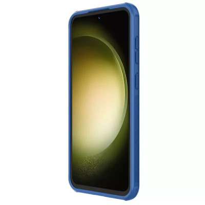 Husa pentru Samsung Galaxy S23 FE - Nillkin Super Frosted Shield Pro- Blue - 4