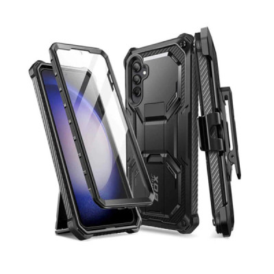 Husa pentru Samsung Galaxy S23 FE + Folie - I-Blason Armorbox - Black - 1