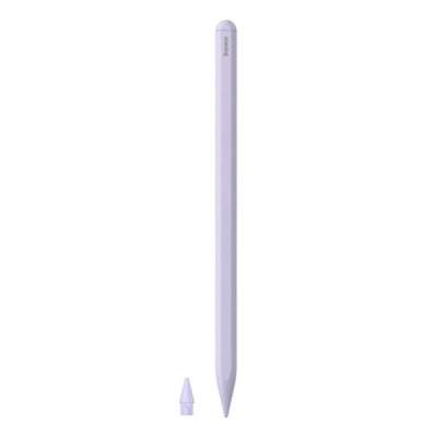 Stylus Pen cu Functiile Palm Rejection si Tilt - Baseus Smooth Writing 2 Series (SXBC060105) - Purple - 1