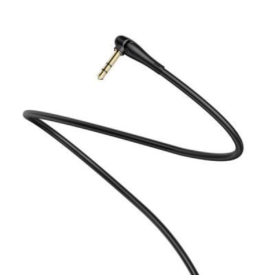 Cablu Audio Adaptor Jack la Jack 2m - Hoco (UPA14) - Black - 2