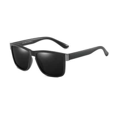 Ochelari de Soare Polarizati cu Protectie UV - Techsuit (PE522-C4) - Black - 1