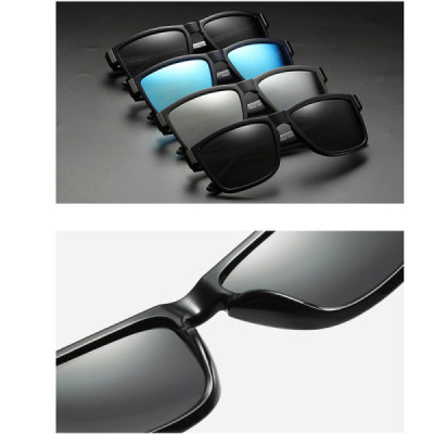 Ochelari de Soare Polarizati cu Protectie UV - Techsuit (PE522-C4) - Black - 4