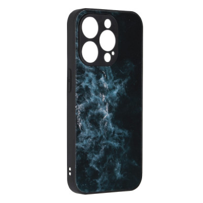 Husa pentru iPhone 15 Pro Max - Techsuit Glaze Series - Blue Nebula - 5
