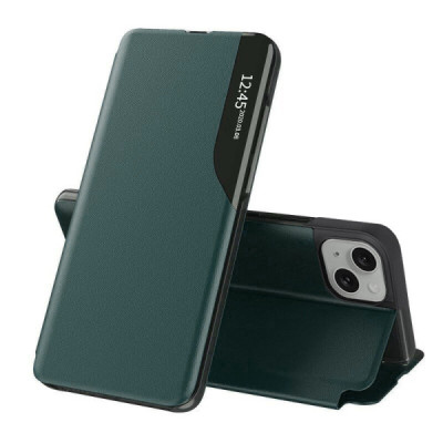 Husa pentru iPhone 15 - Techsuit eFold Series - Dark Green - 1
