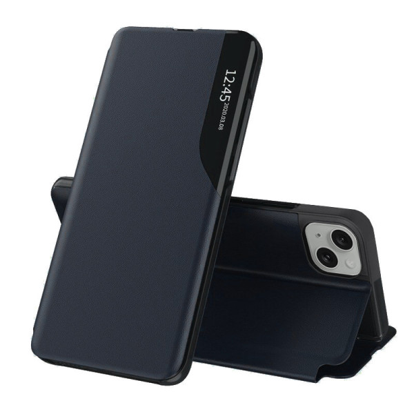 Husa pentru iPhone 15 Plus - Techsuit eFold Series - Dark Blue